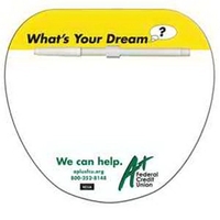 Palm Leaf shaped dry erase memo board with marker.... from ASI 67620 Lion...