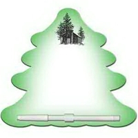 Evergreen shaped dry erase memo board with marker.... from ASI 67620 Lion...