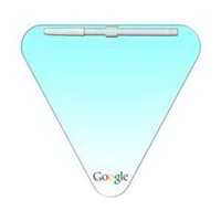 Triangle shaped dry erase memo board with marker.... from ASI 67620 Lion...