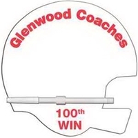 Helmet shaped dry erase memo board with marker.... from ASI 67620 Lion Circle...