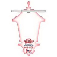 Lamp shaped dry erase memo board with marker.... from ASI 67620 Lion Circle...