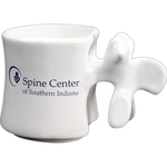 13 oz. Vertebrae Handle Mug