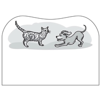 Creative top flexible magnet with indented top.... from ASI 67620 Lion Circle...