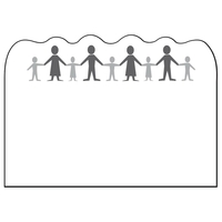 Creative top flexible magnet with scalloped top.... from ASI 67620 Lion...