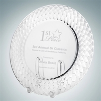 Campiello Charger plate features contemporary angles and lines along the...