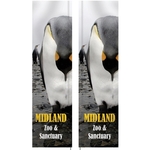 3' x 12' Custom Double Sided Square Feather Flag