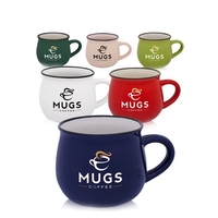 12 oz. coffee mug with handle and wide design with a... from ASI 39552 BEL Promo