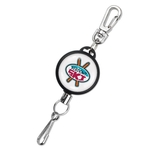 2-Sided Ski/Sports Heavy-Duty Custom Badge Reel