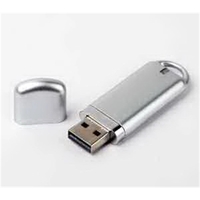 Plastic, rectangular USB Webkey to launch a designated website as soon......