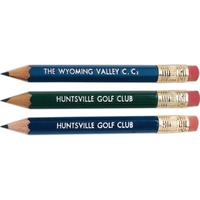 Hexagon golf pencil with eraser.... from ASI 68850 Markon Pen & Pencil Inc /...