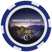 6-Stripe Poker Chip (9 Colors)