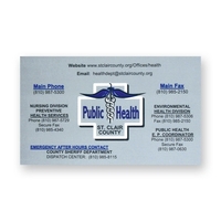 2 1/2"x 3 1/2" Rectangle Vinyl Magnet 30mil