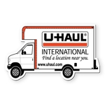 Moving Truck Shape Vinyl Magnet