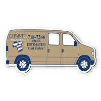 Cargo Van Shape Vinyl Magnet