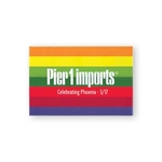 2" x 3" Rectangle Button Full Color w/Safety Pin