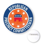 2 1/2" Round Full Color Chipboard Button