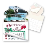2" x 3" House Shape Stick'em Calendar Pad