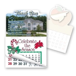 2" x 3" Thank You Shape Stick'em Calendar Pad