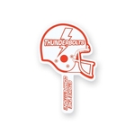 Rally Fan - Football Helmet Shape 8"x 8"
