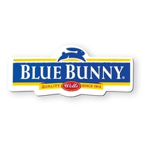 Custom vinyl shape magnet, protected with plastic coating.... from ASI 93520...