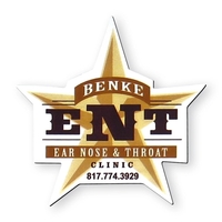 Custom vinyl shape magnet, protected with plastic coating.... from ASI 93520...