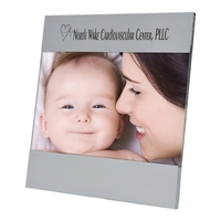 4" x 6" Brushed Aluminum Photo Frame.... from ASI 93520 Ventura Inc