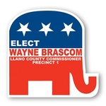 Stickless Elephant Shape Fan