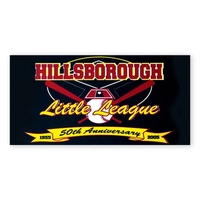 Rectangle shape car magnet constructed of 30 mil flexible vinyl material,......