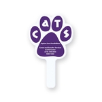 Paw Shape Rally Fan Corrugated Plastic