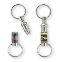 Keytag - Pull Apart Valet Keyring Metal