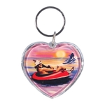Keytag - Heart Shape Acrylic Keyring