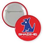 2 1/4" Round Button w/ Safety Pin