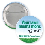 2" Round Button w/ Safety Pin