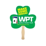 Clover Shape Hand Fan