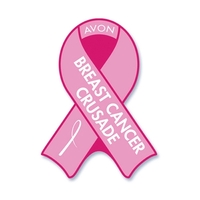 Breast cancer ribbon stickless hand fan printed on 16 point coated... from...