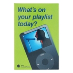 3" x 2" Rectangle Button w/Safety Pin