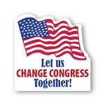 Stickless Fan Flag Shape