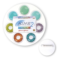 Round shaped poly button with safety pin back, 3".... from ASI 93520 Ventura Inc