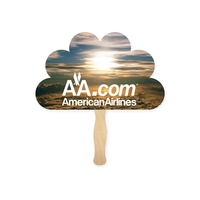 Full Color Peacock shaped hand fan.... from ASI 93520 Ventura Inc