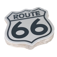 Custom 4" x 4" Deluxe Cork Lined Coaster