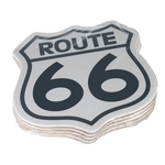 Custom 4" x 4" Deluxe Cork Lined Coaster