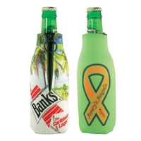 Bottle Coolie with Zipper. Made with 5mm thick foam insulation... from ASI...