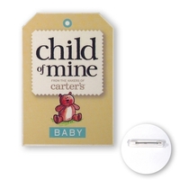 Custom shape chipboard button with a plastic coating 12-12.9 sq. in.... from...