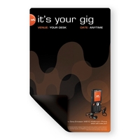 Jumbo vinyl magnet, 11" x 17".... from ASI 93520 Ventura Inc