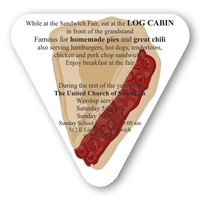 Stickless Fan Triangle Shape