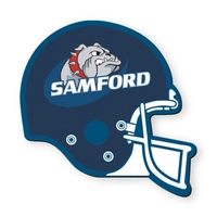 Football Helmet Shape Vinyl Magnet