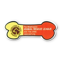 Dog Bone Shape Vinyl Magnet