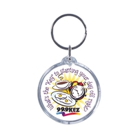 Keytag - Full Color Round Acrylic Keyring