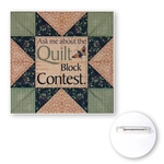 16 - 16.9 Sq In Custom Full Color Poly Button