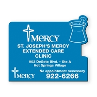 Magnet with mortar and pestle shape on right corner.... from ASI 93520...